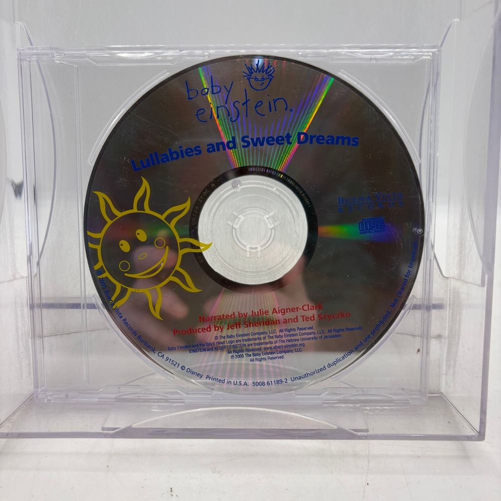 Baby Einstein Lullabies and Sweet Dreams CD 2005 Buena Vista Records 61189-2